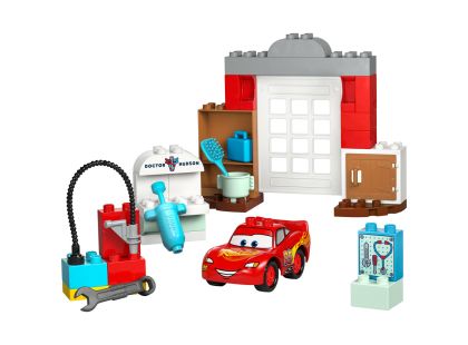LEGO® DUPLO® Disney 10456 McQueen a návštěva v garáži doktora Hudsona