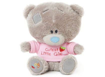 Me to you Tiny Tatty Teddy - Medvídek v růžovém tričku 11,5 cm