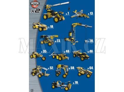 Meccano Autojeřáb IR dual motor MM12