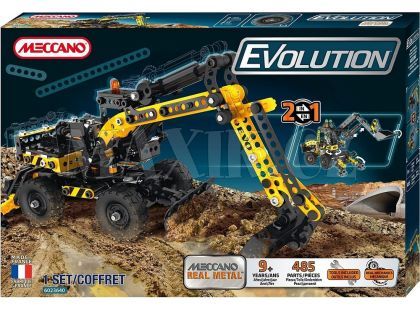 Meccano Evolution Bagr 485 dílů