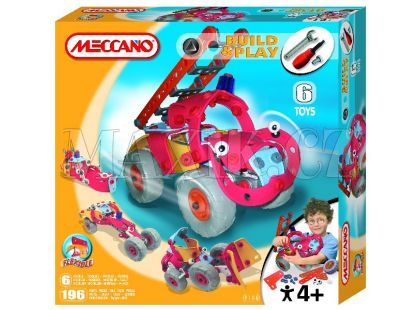 Meccano Hasičské auto 6v1