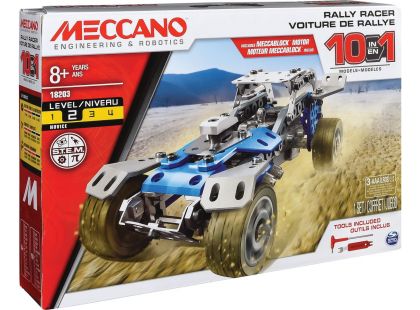 Meccano Rally auto 10 modelů s el. motorem