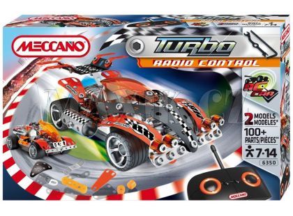 Meccano RC Závodní auto Turbo 90 dílů