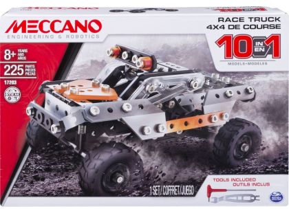 Meccano Stavebnice 10v1 Race Truck 4 x 4