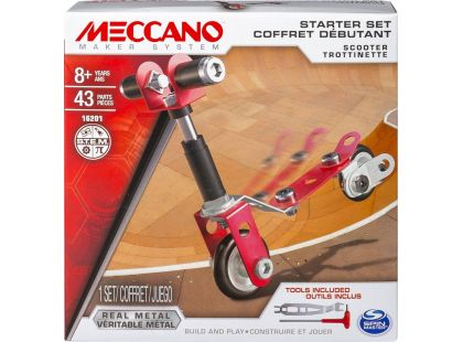 Meccano Stavebnice 4v1 Startovací set Scooter