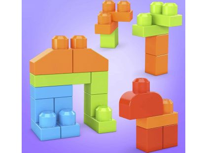 Mega Bloks Stavebnice Kýblík s kostkami Liška 25 dílků