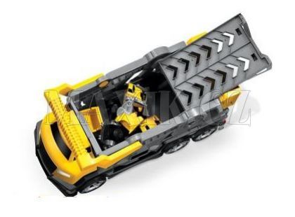 Mega Constructor s nákladním autem a bagrem