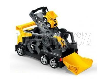 Mega Constructor s nákladním autem a bagrem