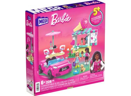 Mega Construx Barbie Zmrzlinový stánek 226 dílků