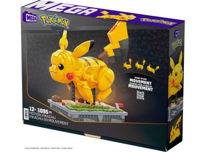 Mega Construx Pokémon sběratelský Pikachu 1087 dílků