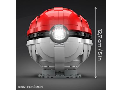 Mega Construx Pokémon svítící Jumbo Poké Ball
