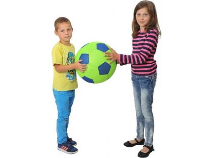 Mega míč textilní modrý