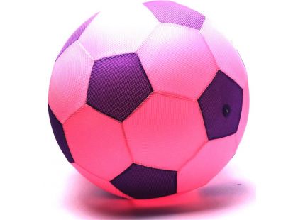 Mega míč textilní růžový