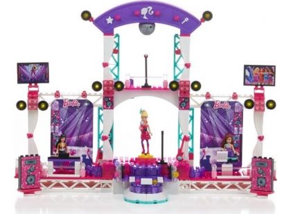 Megabloks Micro Barbie hvězda SuperStar