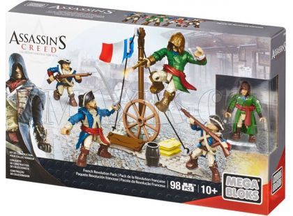 Megabloks Assassin's Creed bojový prapor - French Revolution Pack