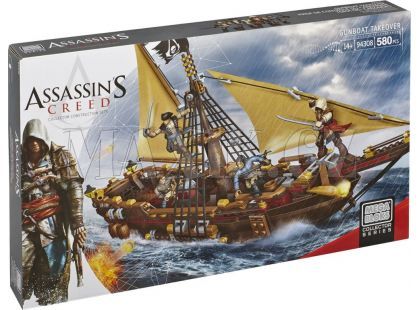 Megabloks Assassin's Creed dělový člun