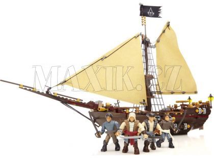 Megabloks Assassin's Creed dělový člun