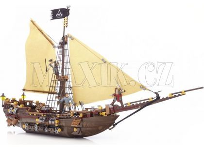 Megabloks Assassin's Creed dělový člun