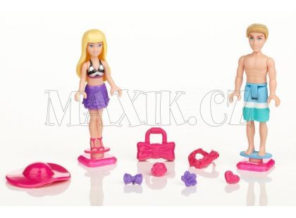 Megabloks Barbie na párty u bazénu 159 kostek
