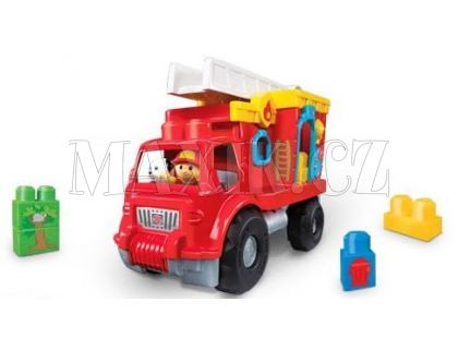 Megabloks Hasičské auto s kostkami 11d