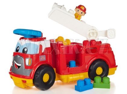 Megabloks Hasičské auto s kostkami Finn