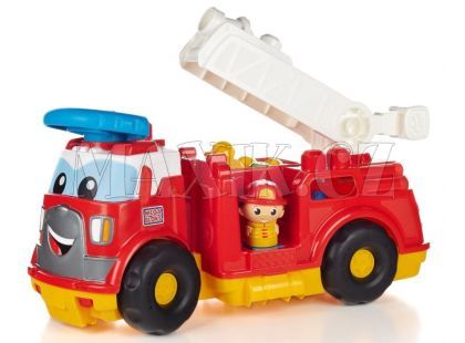 Megabloks Hasičské auto s kostkami Finn