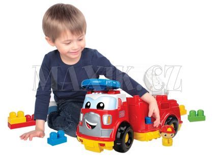 Megabloks Hasičské auto s kostkami Finn