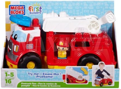 Megabloks Hasičské auto s kostkami Finn