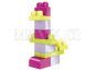 Megabloks Kostky v růžovém pytli 24 kostek 2