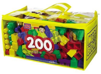 Megabloks Kostky v tašce 200ks