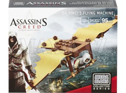 Megabloks Micro Assassin's Creed válečný stroj - Da Vinci's Flying Machine
