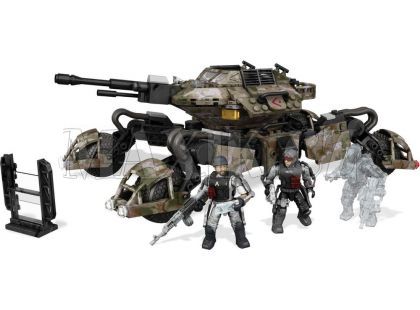 Megabloks Micro Call of Duty 4x4 obrněné vozidlo s věží a dělem