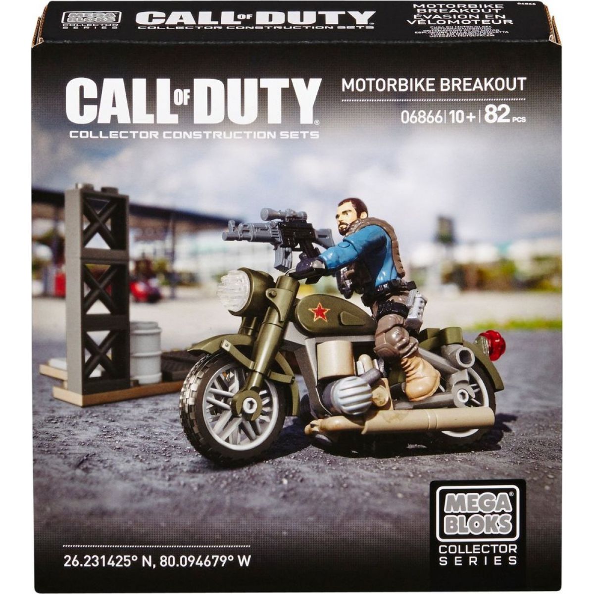 Megabloks Micro Call of Duty útok - Motorbike Breakout