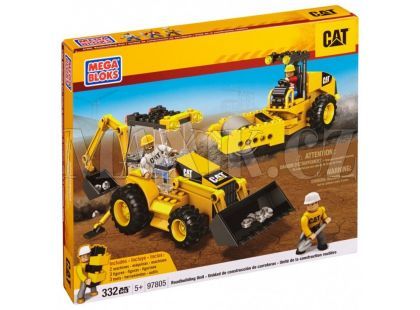 Megabloks Micro CAT Stavební stroje