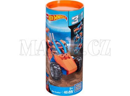 Megabloks Micro Hot Wheels 3v1 turbo angličák - Max Scatter