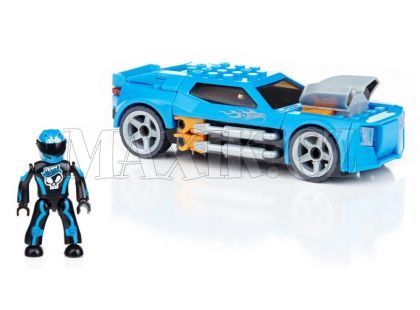 Megabloks Micro Hot Wheels Auto s řidičem - Twinduction 91709