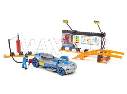 Megabloks Micro Hot Wheels Pit Stop