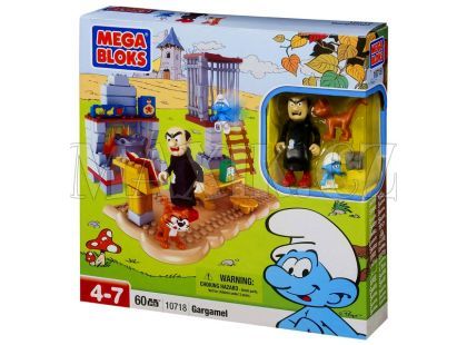 Megabloks Šmoulové Stavebnice Gargamel hrací set