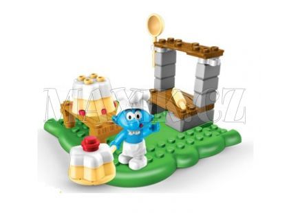 Megabloks Šmoulové Stavebnice Set 3 druhy
