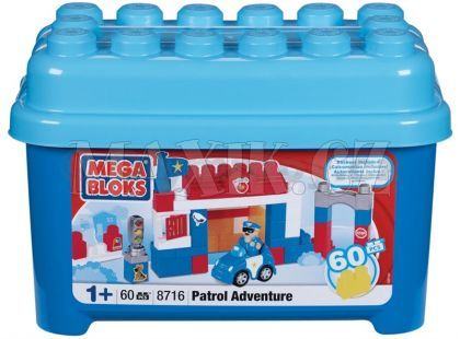 Megabloks Policejní stanice 60 kostek