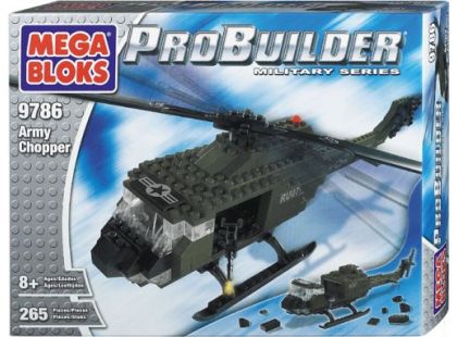 MEGABLOKS ProBuilder Armádní helikoptéra