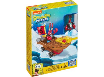 MegaBloks SpongeBob Závodníci - Mr. Krabs Racer