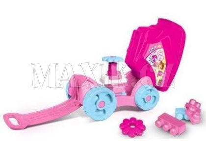 Megabloks Vozík s kostkami růžov
