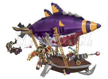 Megabloks World of Warcraft Goblin Zeppelin Ambush