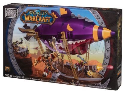 Megabloks World of Warcraft Goblin Zeppelin Ambush