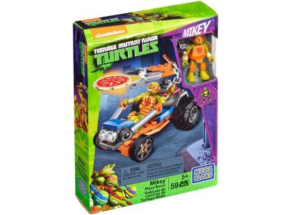 MegaBloks Želvy Ninja Závodníci - Mickey Pizza Racer