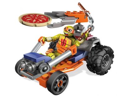 MegaBloks Želvy Ninja Závodníci - Mickey Pizza Racer