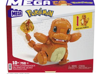 MEGA™ Pokémon - Jumbo Charmander - Poškozený obal