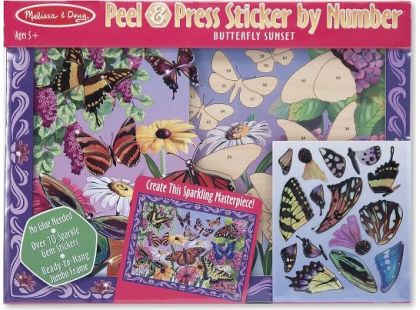 Melisa&Doug Samolepky motýlci