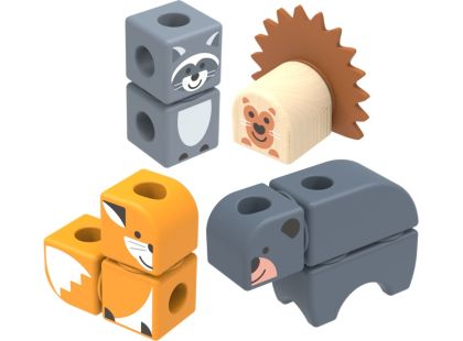 Melissa & Doug blockables stavebnice divočina